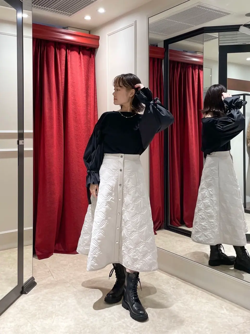 GRACE CONTINENTAL SAYUMI Nagashima コーディネート画像