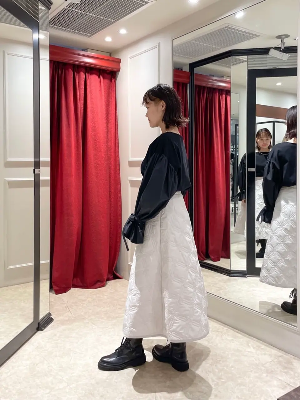 GRACE CONTINENTAL SAYUMI Nagashima コーディネート画像