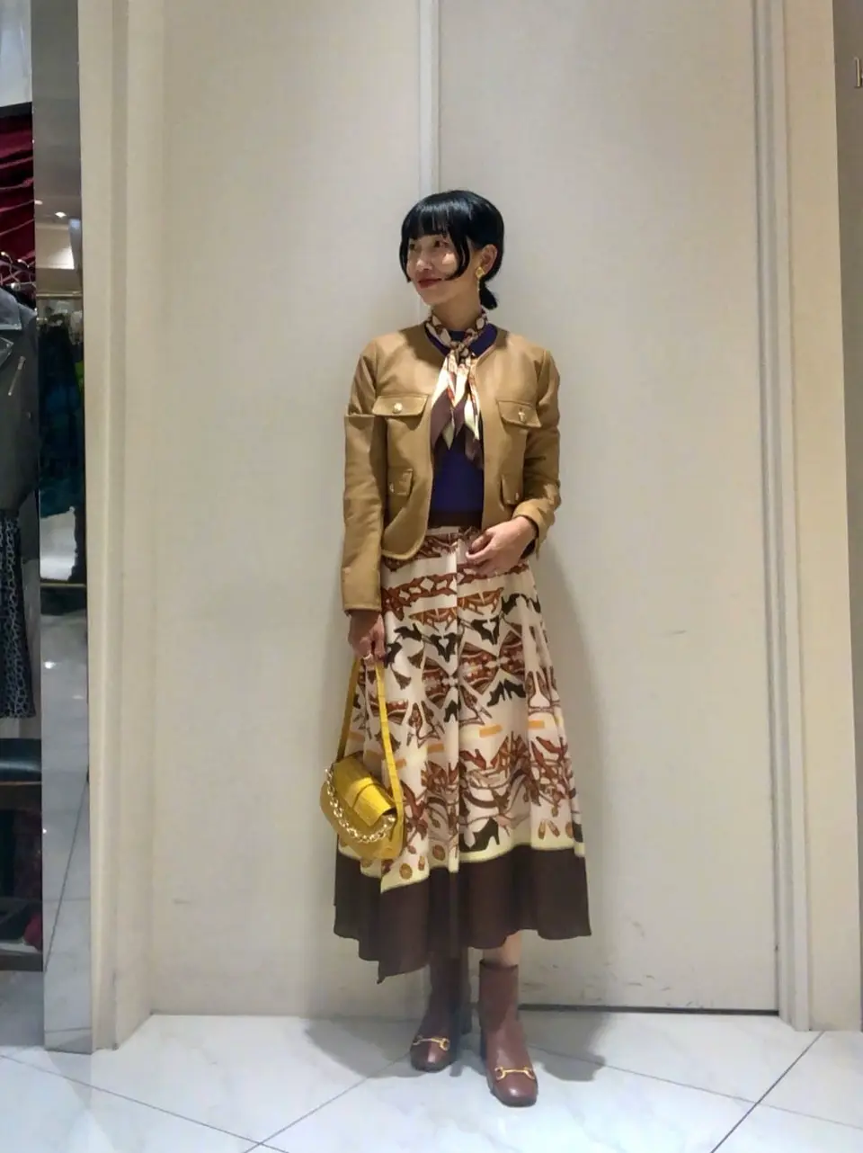 GRACE CONTINENTAL 尾田亜沙美 コーディネート画像