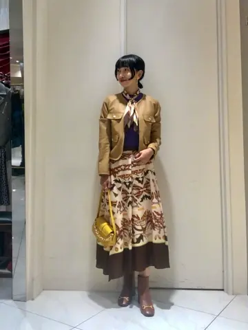 GRACE CONTINENTAL 尾田亜沙美 コーディネート画像