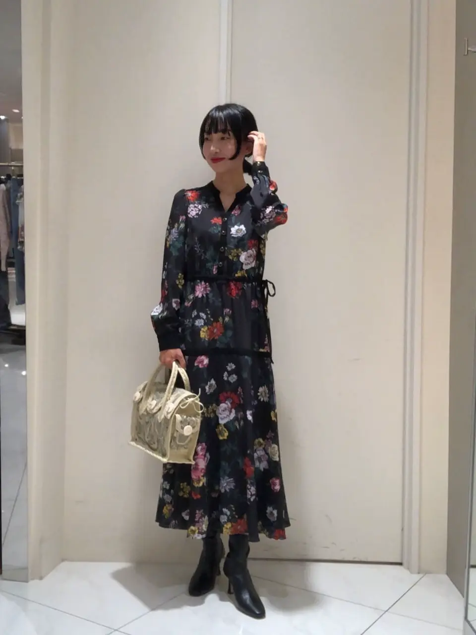 GRACE CONTINENTAL 尾田亜沙美 コーディネート画像