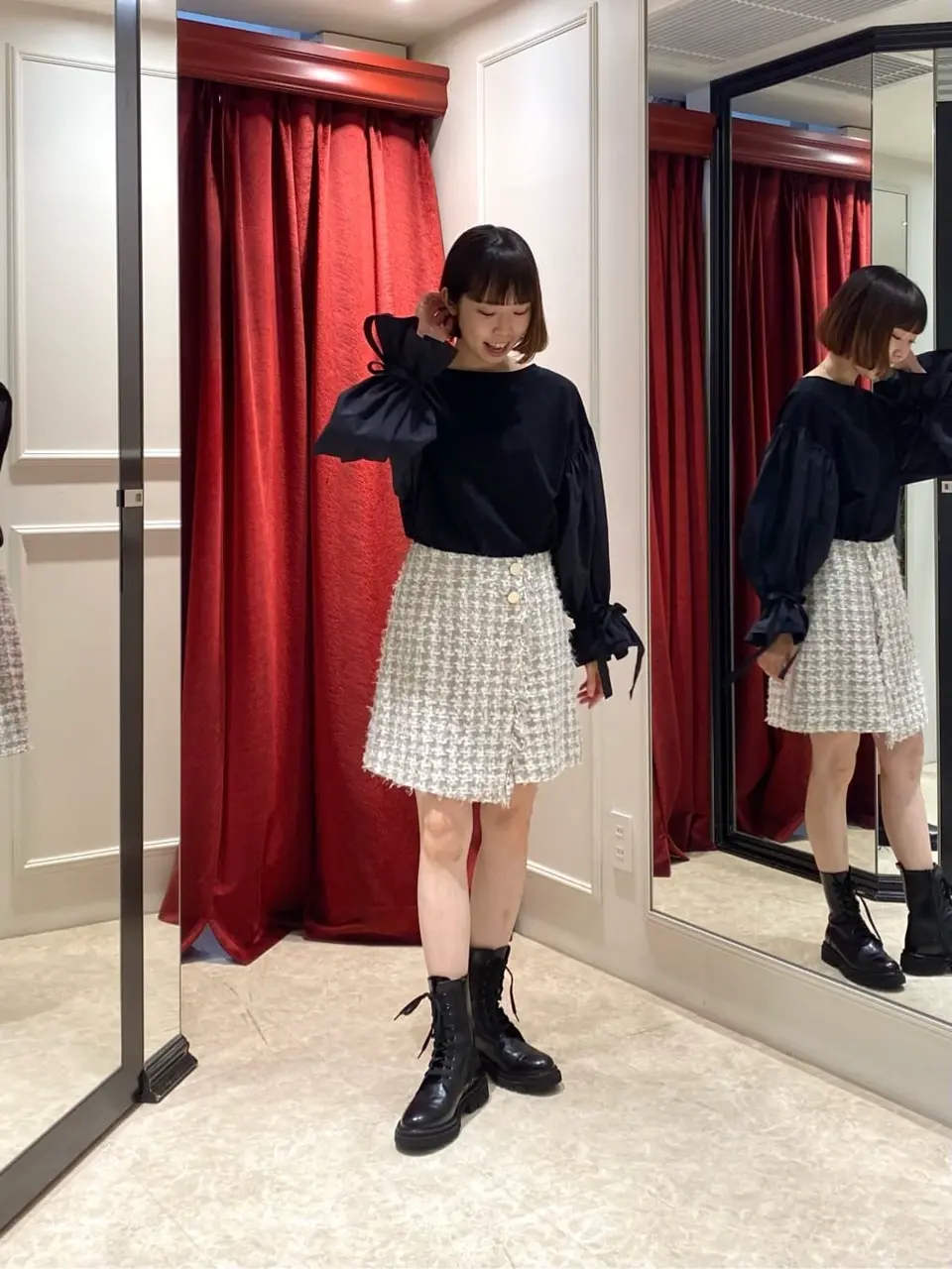 GRACE CONTINENTAL Abe コーディネート画像