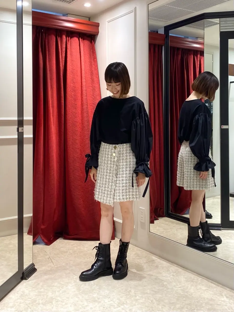 GRACE CONTINENTAL Abe コーディネート画像