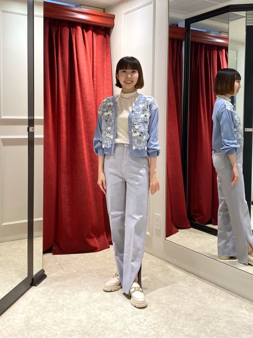 GRACE CONTINENTAL Abe コーディネート画像