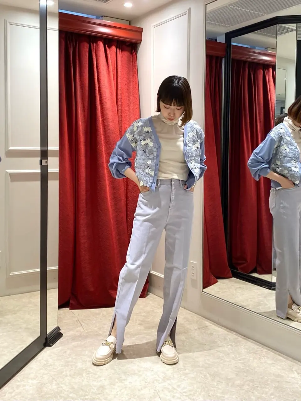 GRACE CONTINENTAL Abe コーディネート画像