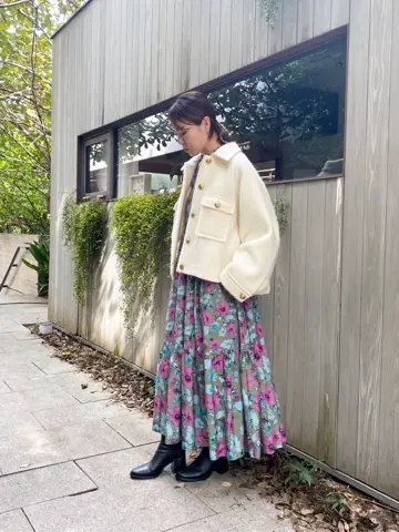 GRACE CONTINENTAL 古川温子 コーディネート画像