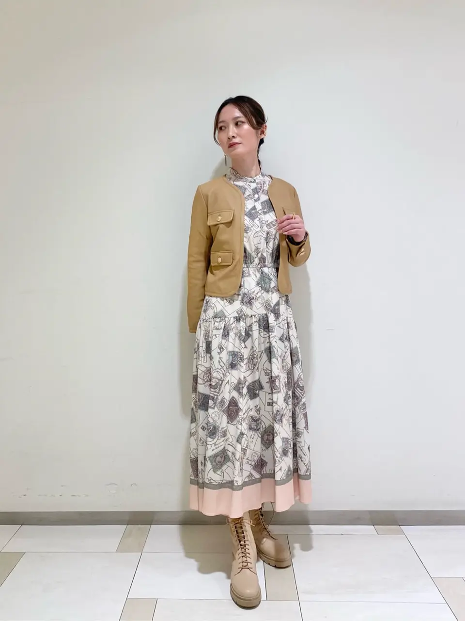 GRACE CONTINENTAL Kogane. コーディネート画像