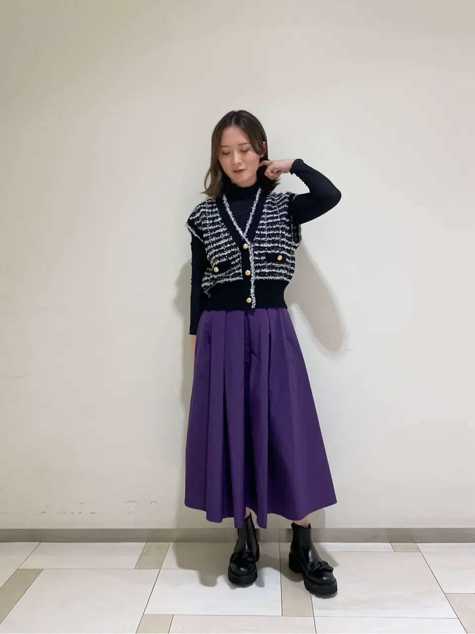 GRACE CONTINENTAL Kogane. コーディネート画像