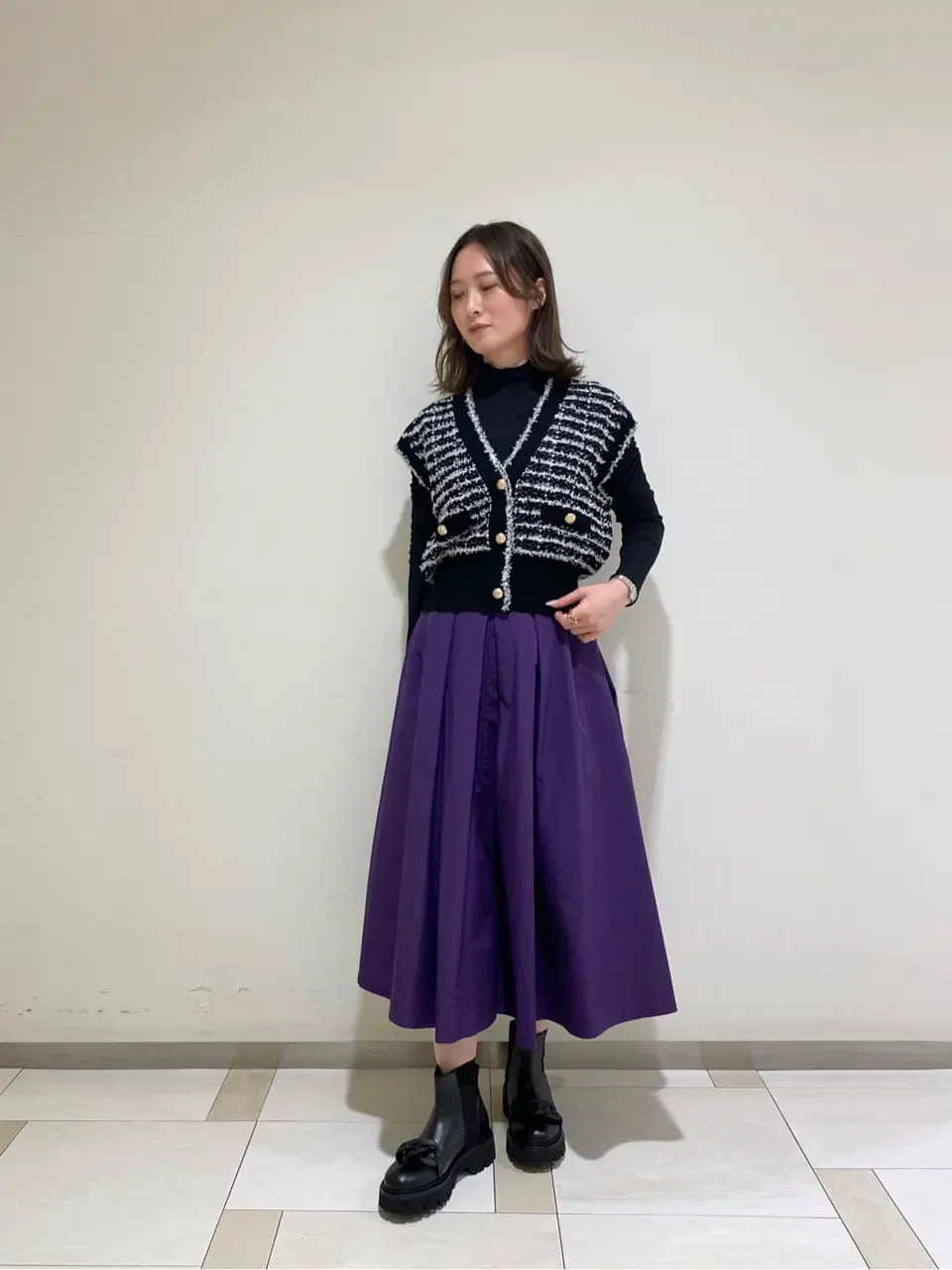 GRACE CONTINENTAL Kogane. コーディネート画像