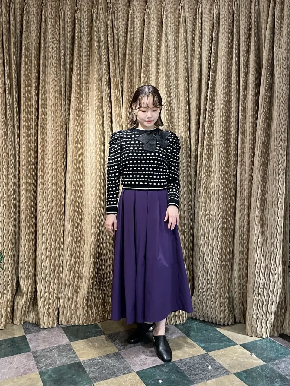 GRACE CONTINENTAL SAYUMI Nagashima コーディネート画像