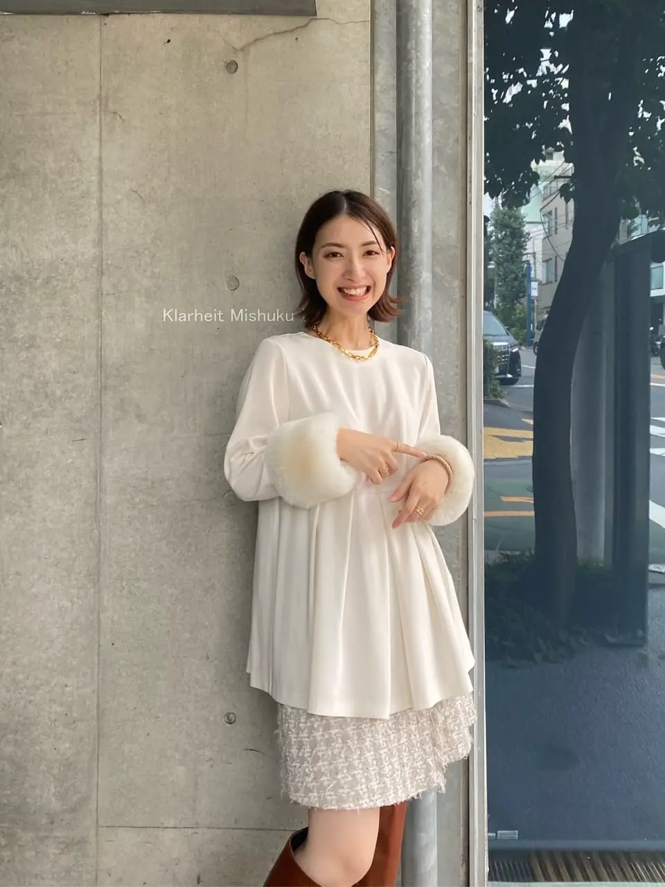 GRACE CONTINENTAL 青木育日 コーディネート画像