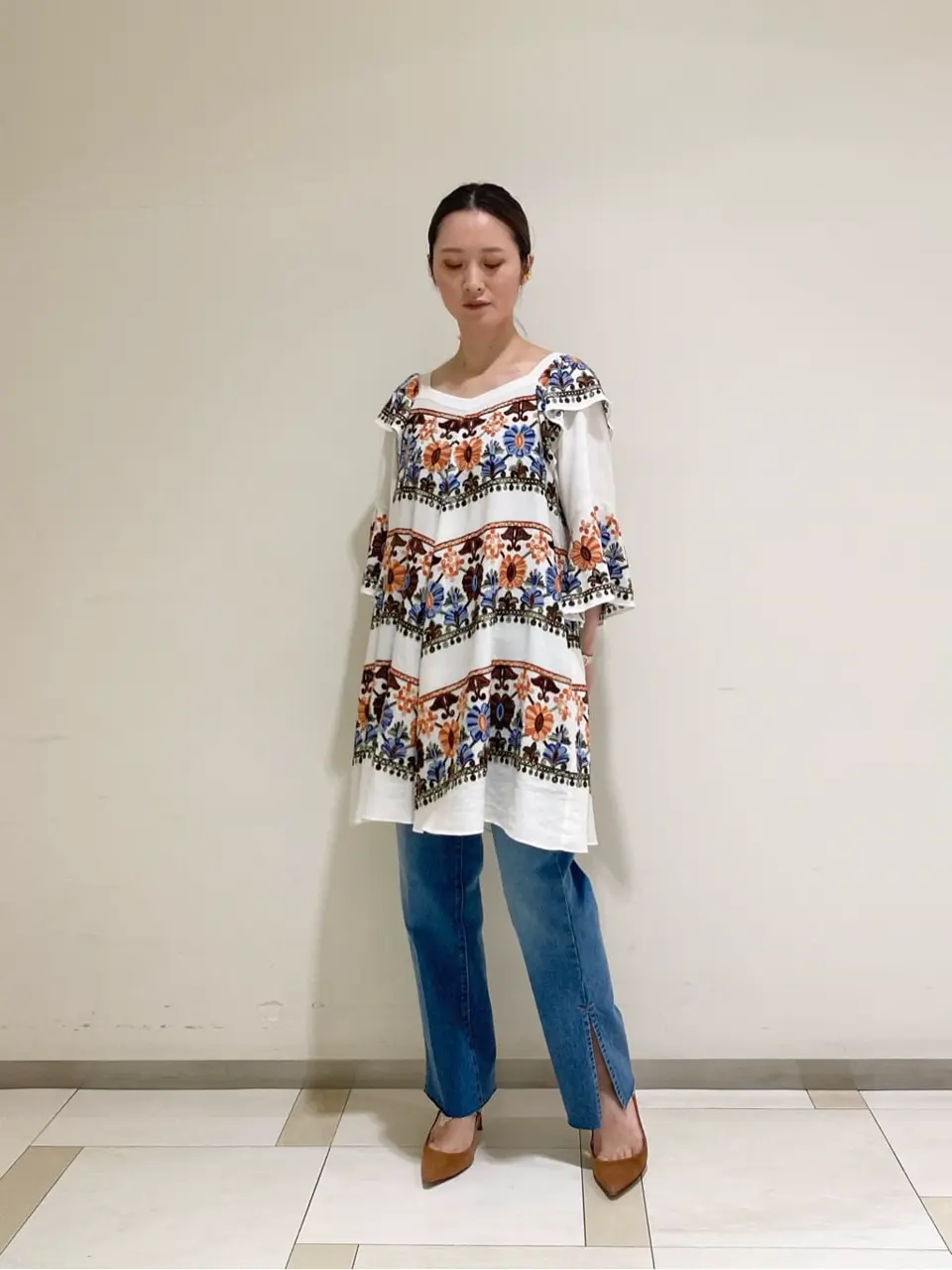 GRACE CONTINENTAL Kogane. コーディネート画像