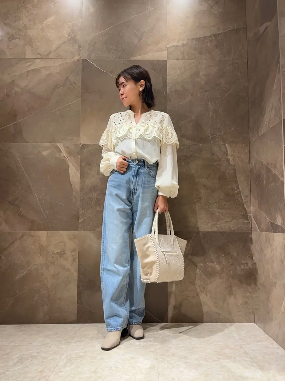 GRACE CONTINENTAL 穐山　香織 コーディネート画像