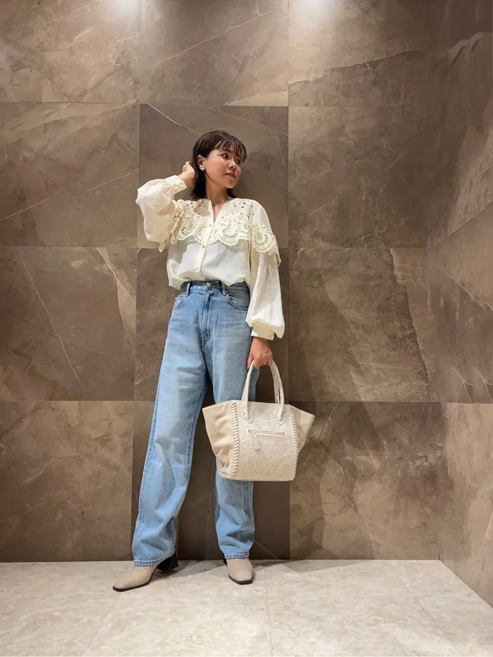 GRACE CONTINENTAL 穐山　香織 コーディネート画像