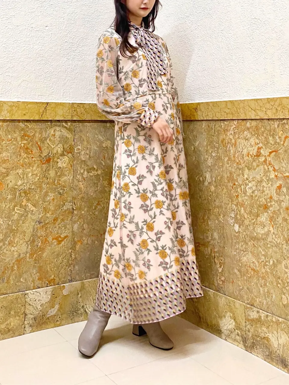 GRACE CONTINENTAL MORITA AI コーディネート画像