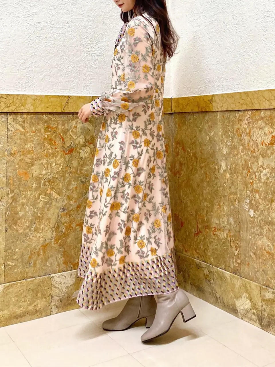 GRACE CONTINENTAL MORITA AI コーディネート画像