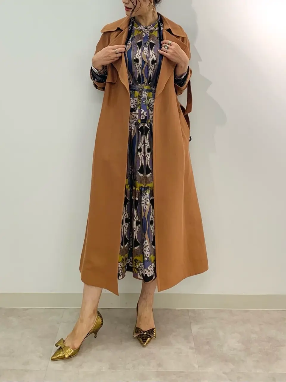 GRACE CONTINENTAL A.Kameyama コーディネート画像