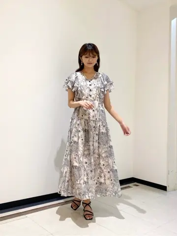 GRACE CONTINENTAL MORITA AI コーディネート画像