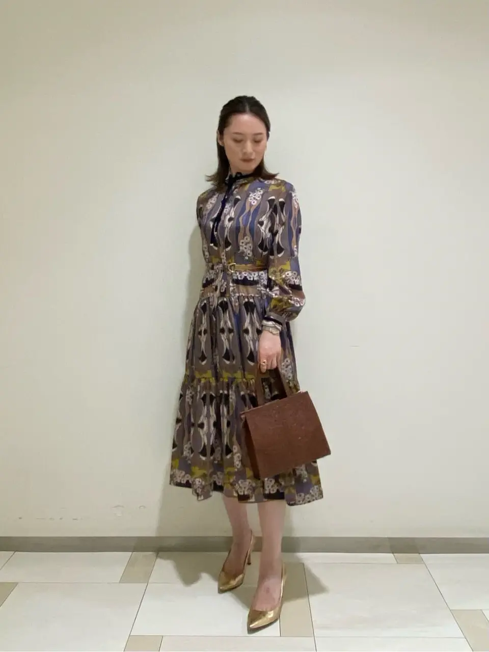 GRACE CONTINENTAL Kogane. コーディネート画像