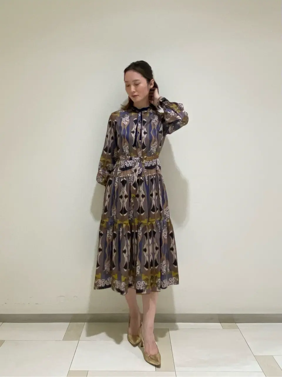 GRACE CONTINENTAL Kogane. コーディネート画像