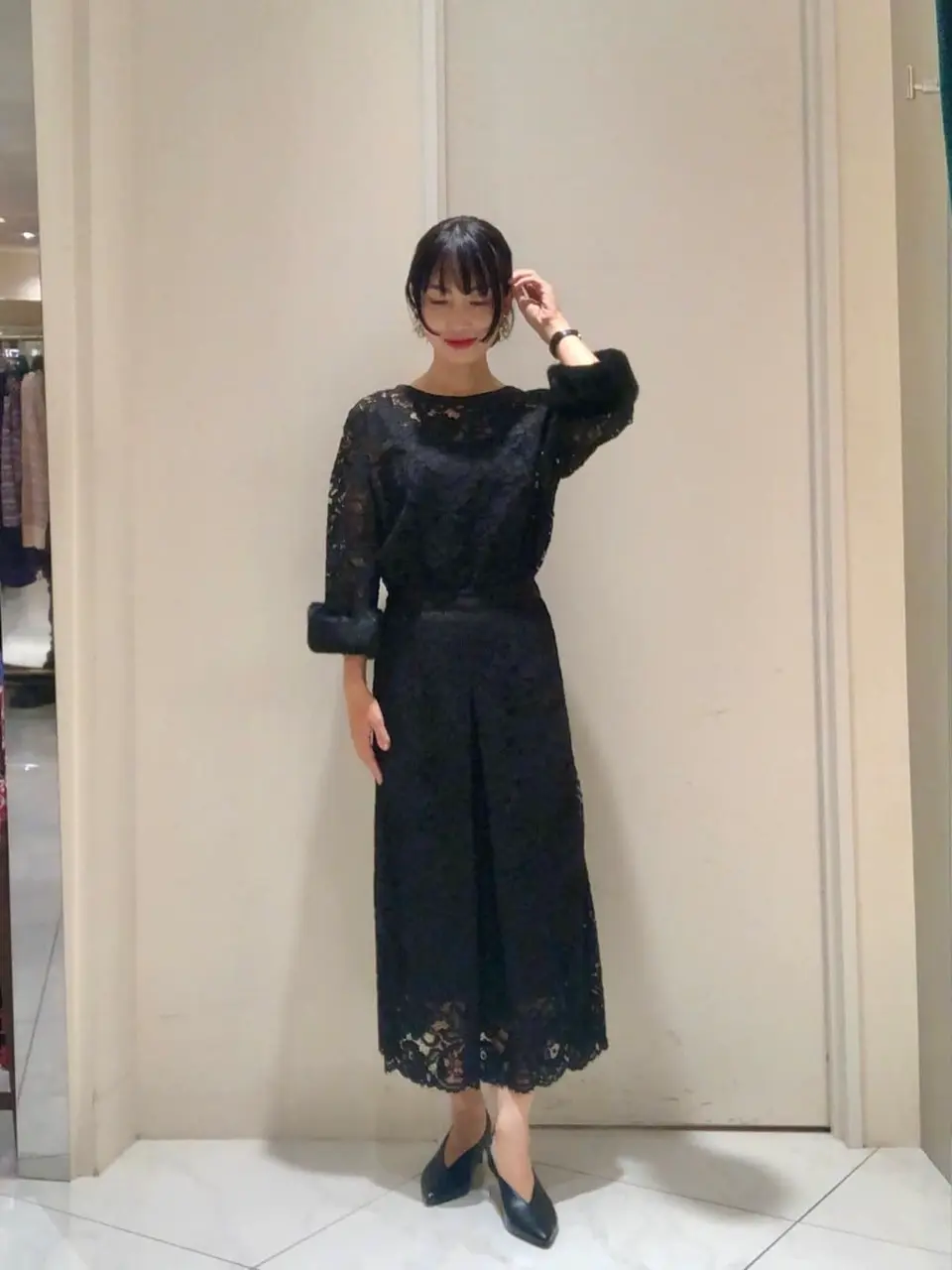 GRACE CONTINENTAL 尾田亜沙美 コーディネート画像