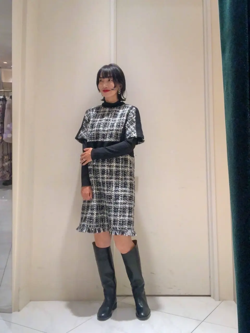 GRACE CONTINENTAL 尾田亜沙美 コーディネート画像