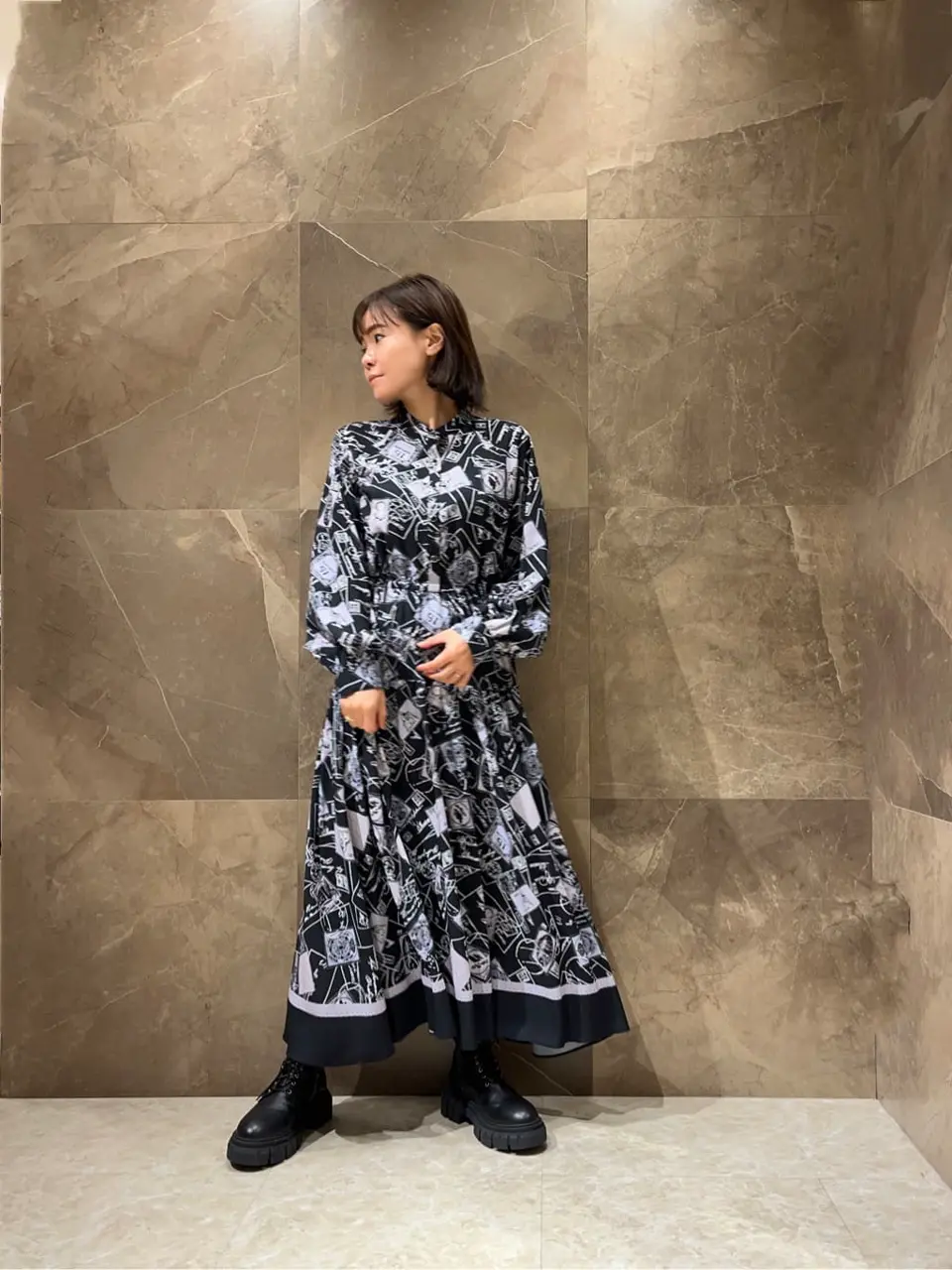 GRACE CONTINENTAL 穐山　香織 コーディネート画像