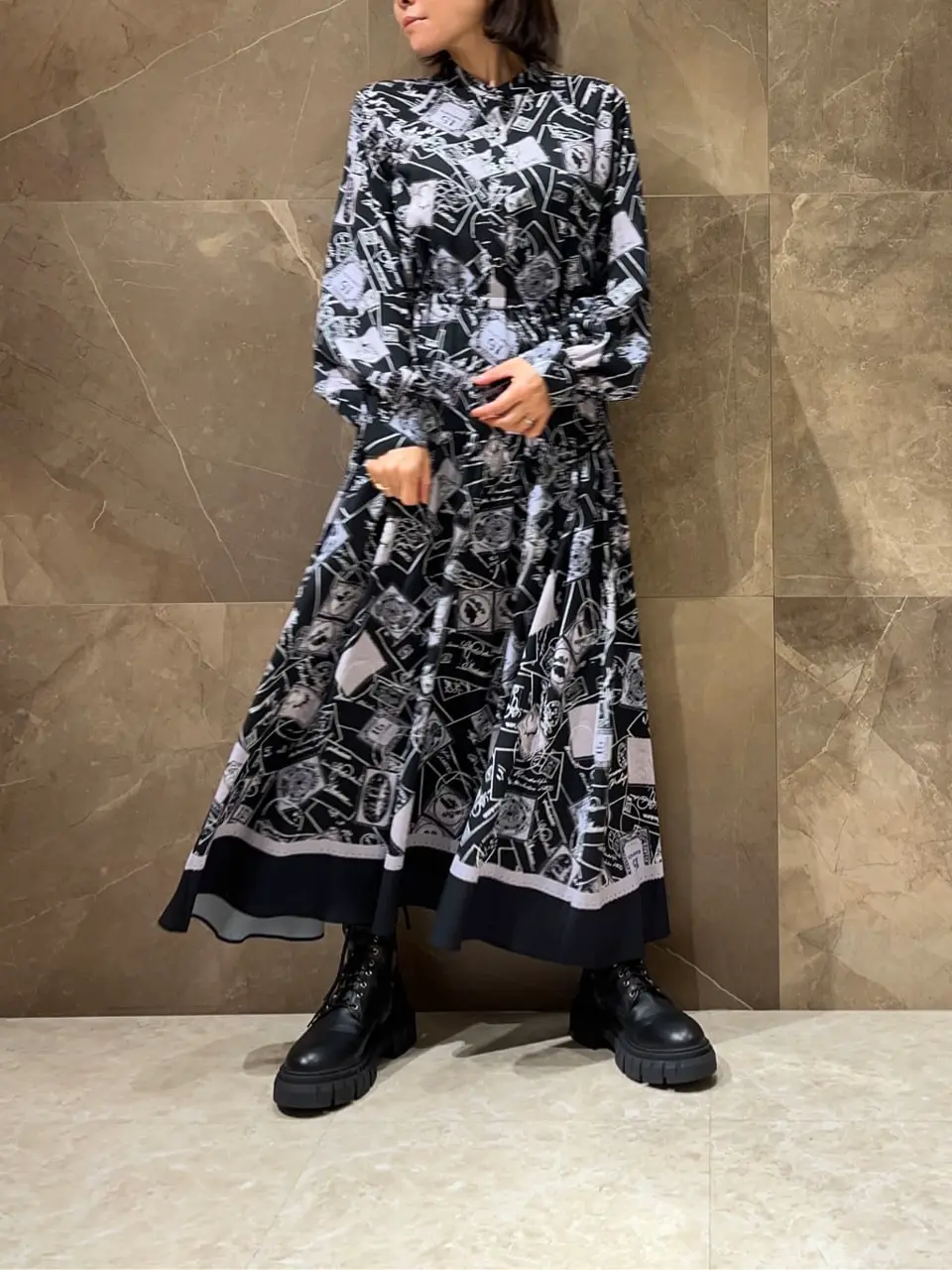 GRACE CONTINENTAL 穐山　香織 コーディネート画像