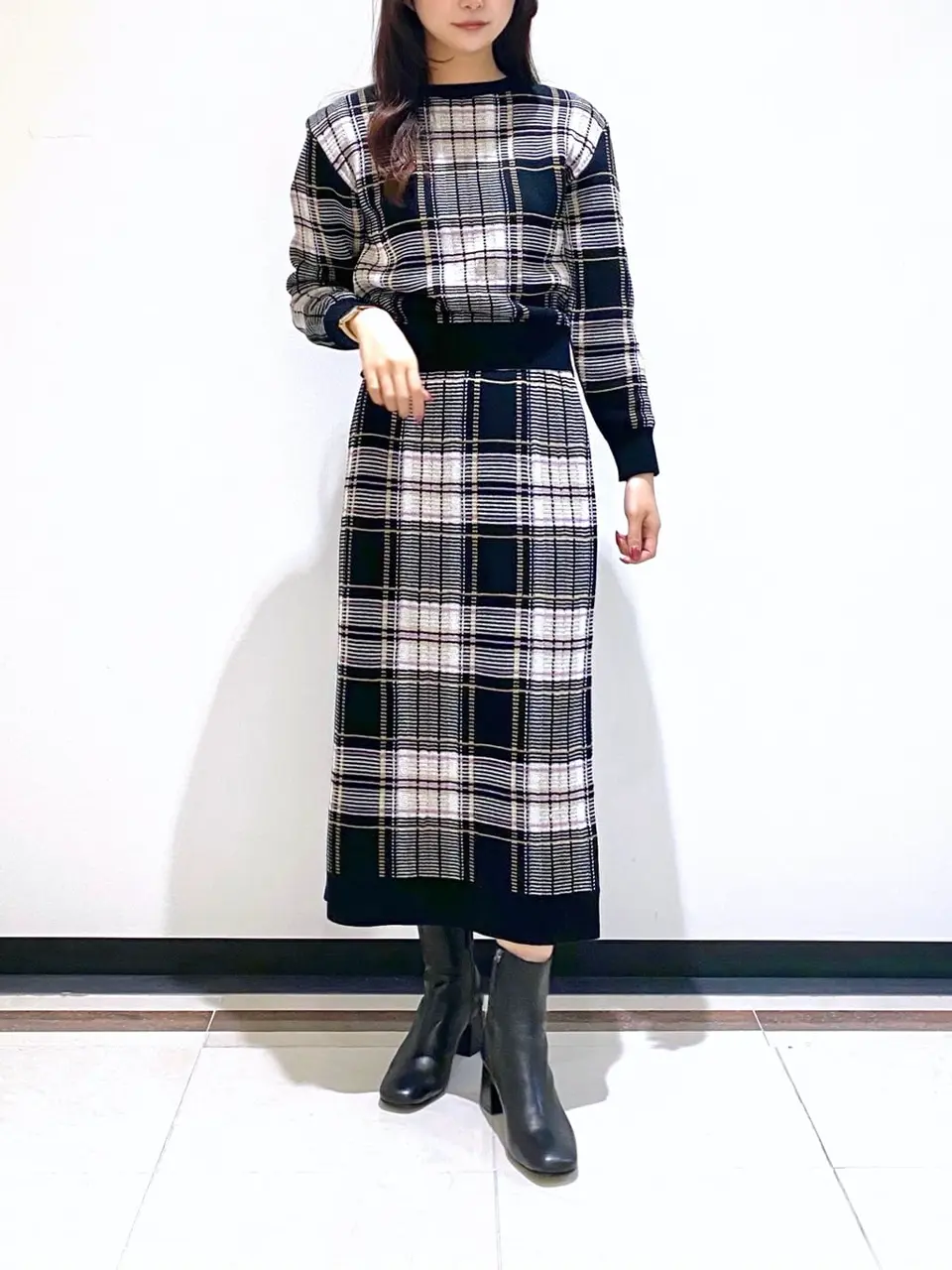 GRACE CONTINENTAL MORITA AI コーディネート画像