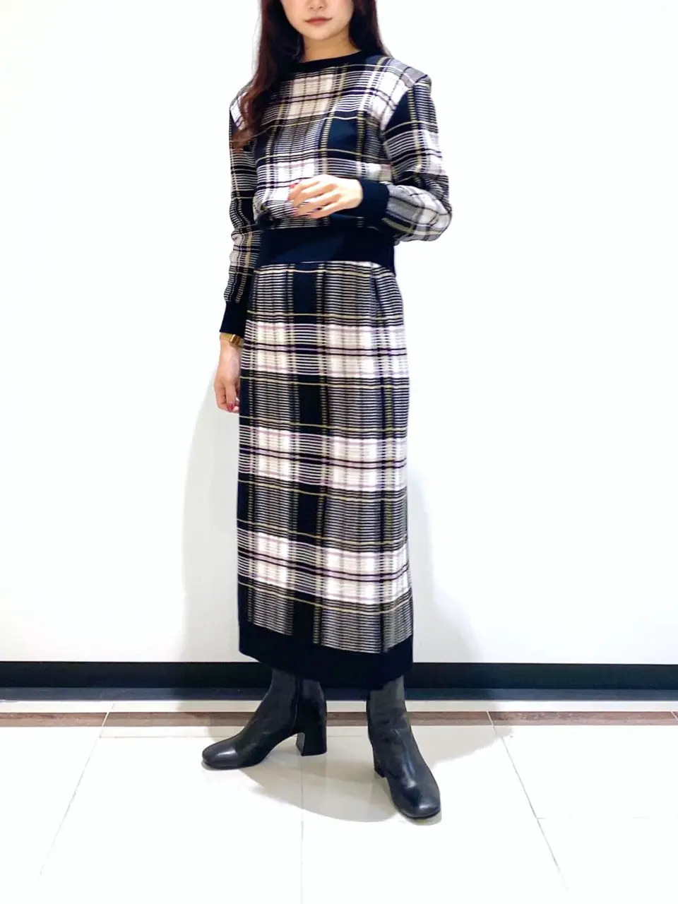 GRACE CONTINENTAL MORITA AI コーディネート画像