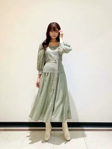 GRACE CONTINENTAL MORITA AI コーディネート画像