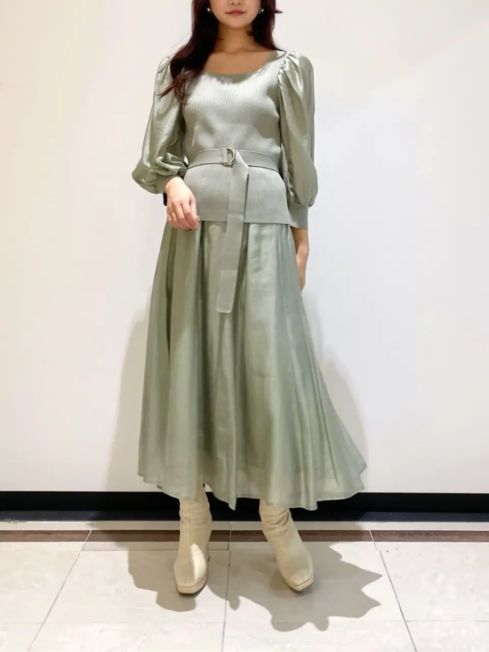 GRACE CONTINENTAL MORITA AI コーディネート画像