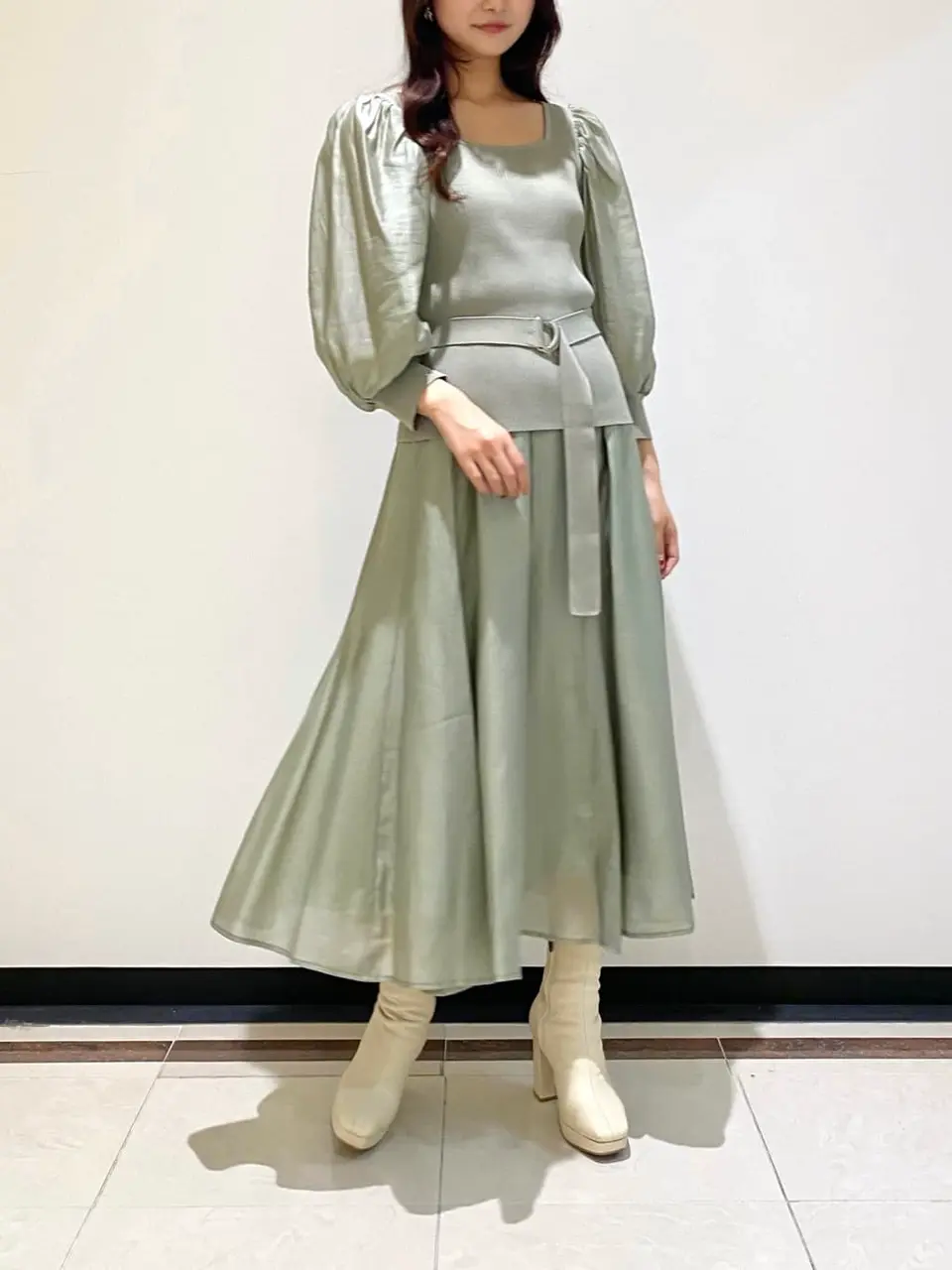 GRACE CONTINENTAL MORITA AI コーディネート画像