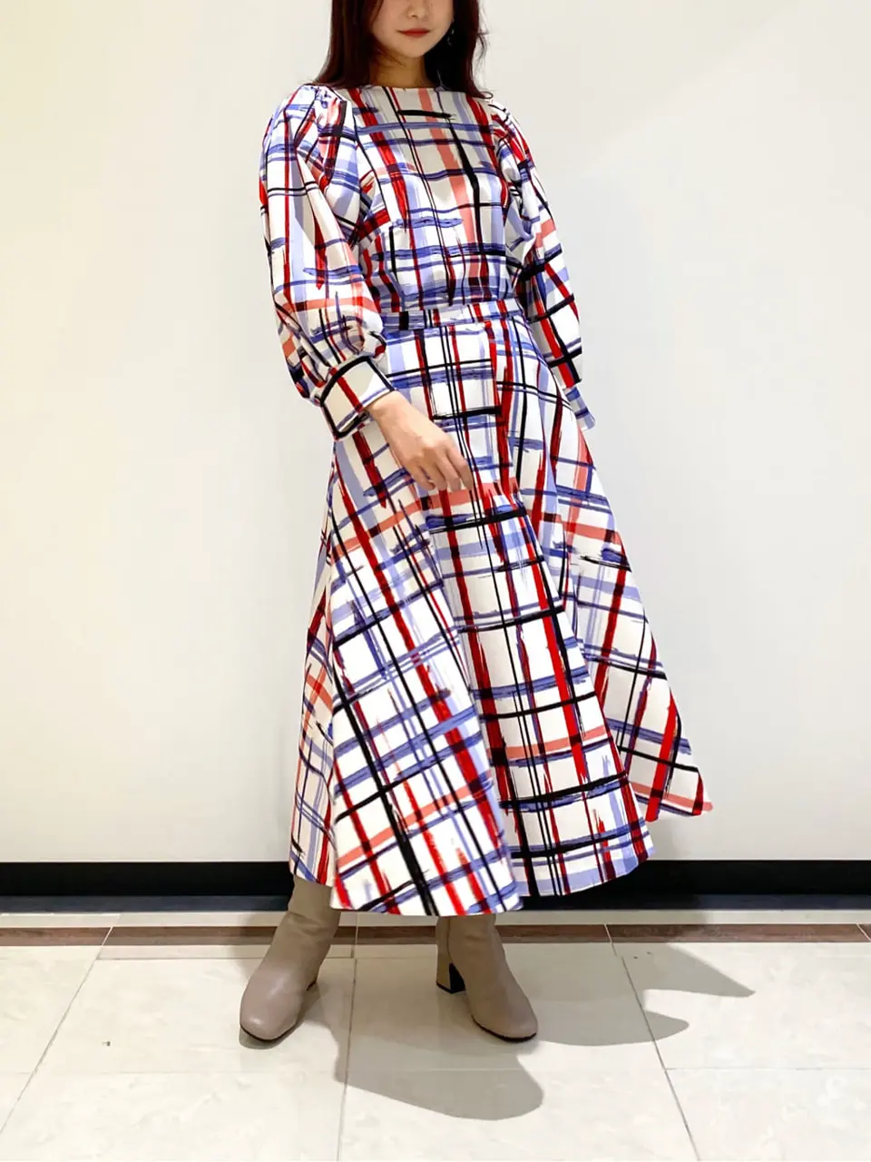 GRACE CONTINENTAL MORITA AI コーディネート画像