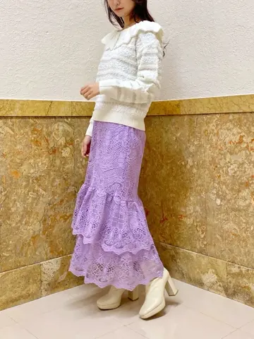 GRACE CONTINENTAL MORITA AI コーディネート画像