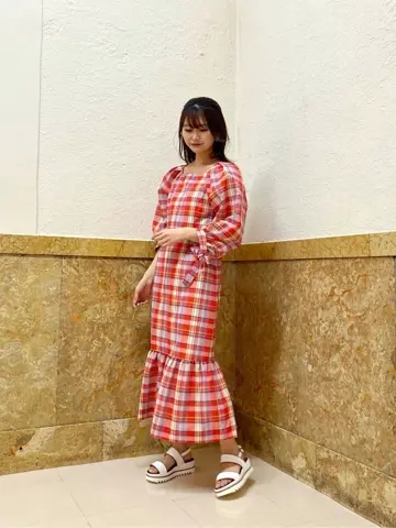 GRACE CONTINENTAL MORITA AI コーディネート画像