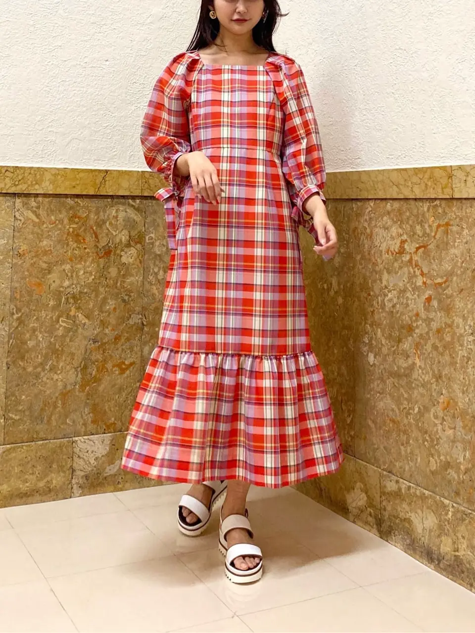 GRACE CONTINENTAL MORITA AI コーディネート画像