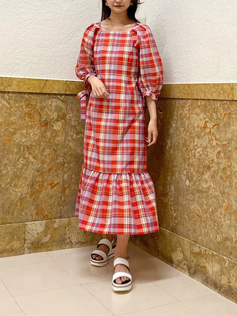 GRACE CONTINENTAL MORITA AI コーディネート画像