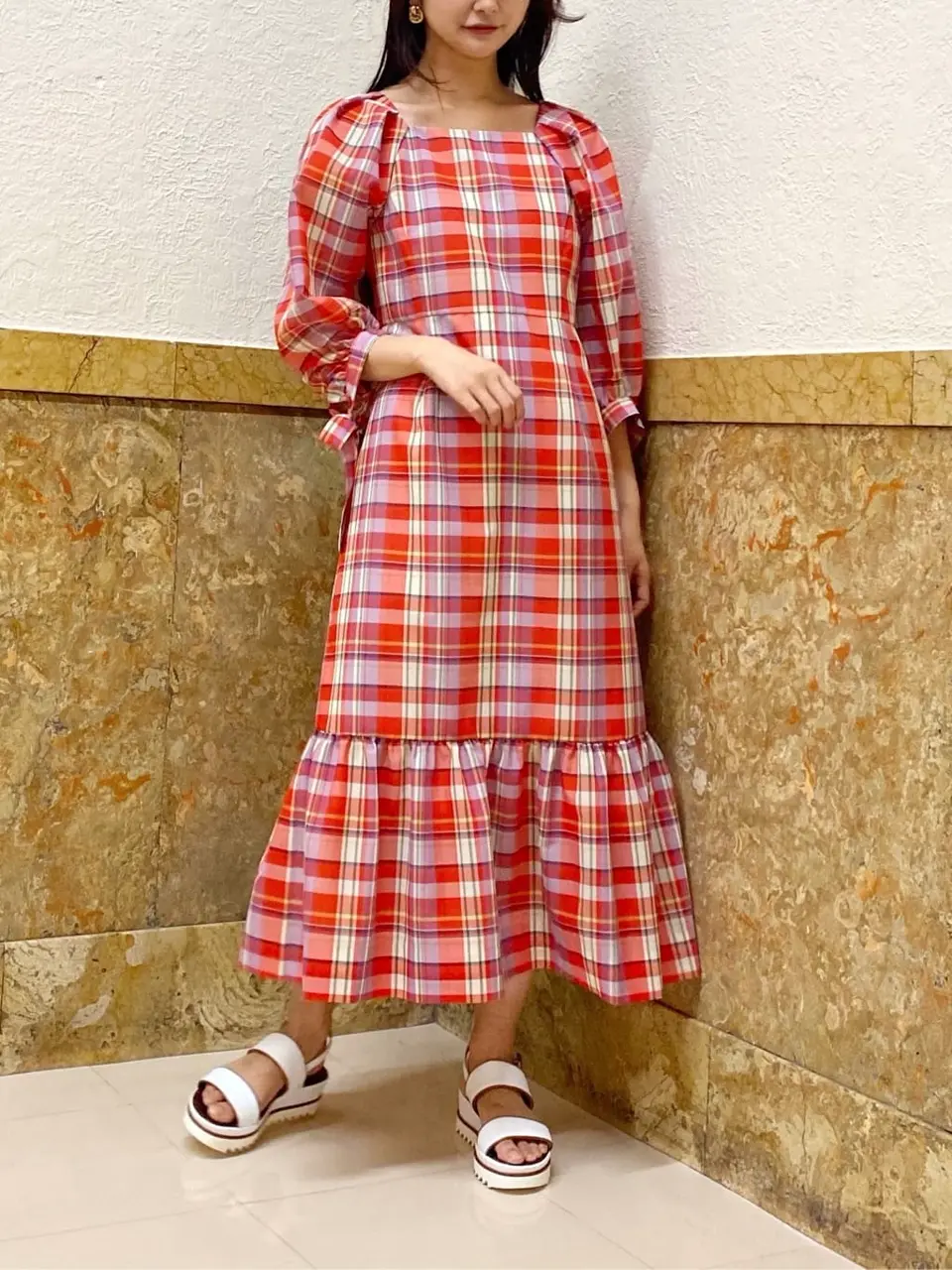 GRACE CONTINENTAL MORITA AI コーディネート画像