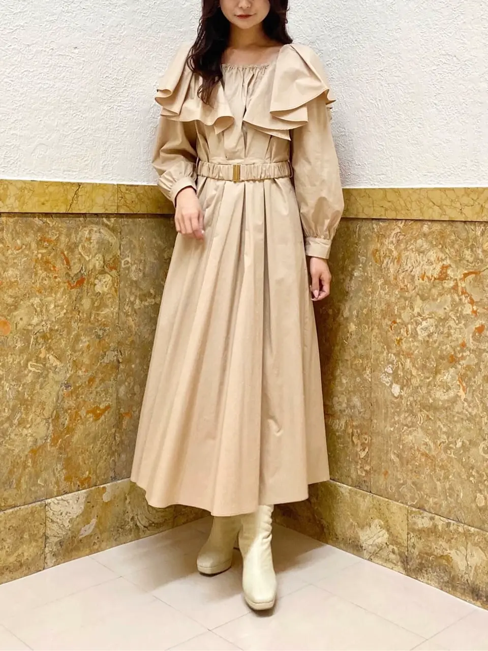 GRACE CONTINENTAL MORITA AI コーディネート画像