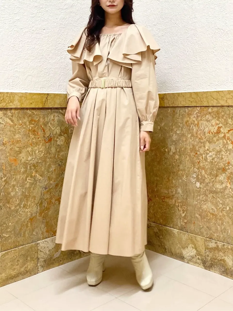 GRACE CONTINENTAL MORITA AI コーディネート画像