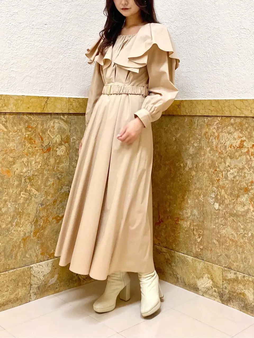 GRACE CONTINENTAL MORITA AI コーディネート画像