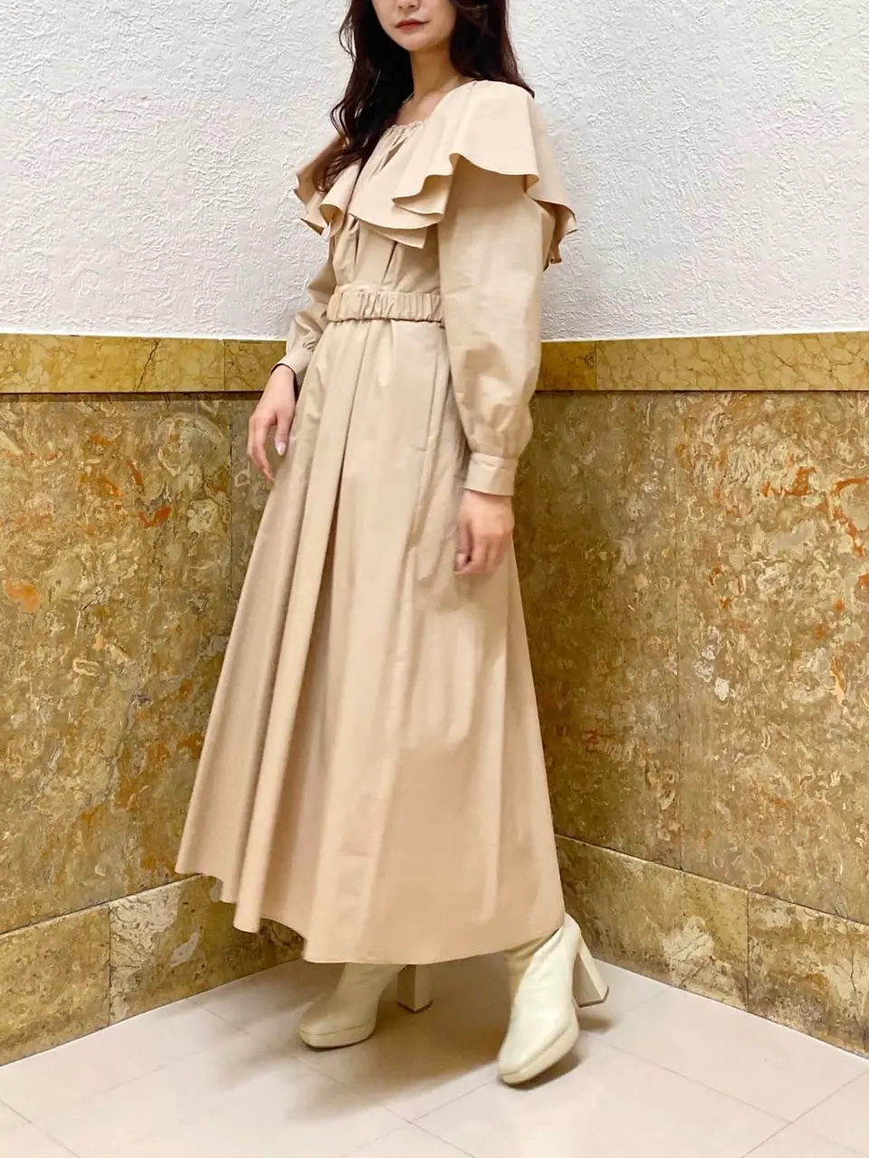 GRACE CONTINENTAL MORITA AI コーディネート画像