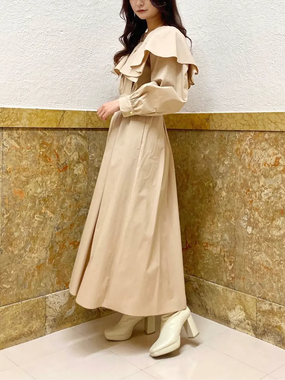 GRACE CONTINENTAL MORITA AI コーディネート画像