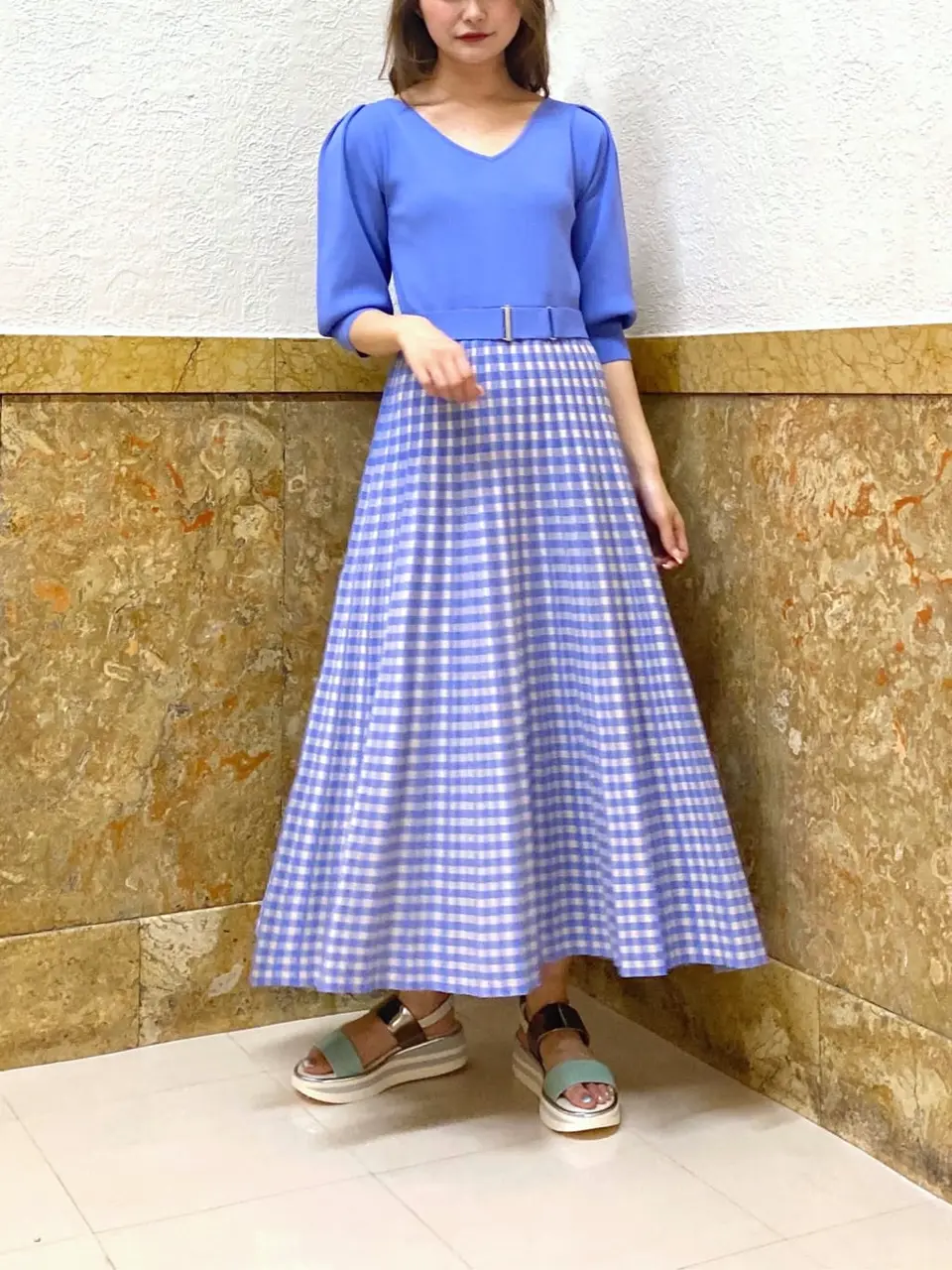 GRACE CONTINENTAL MORITA AI コーディネート画像