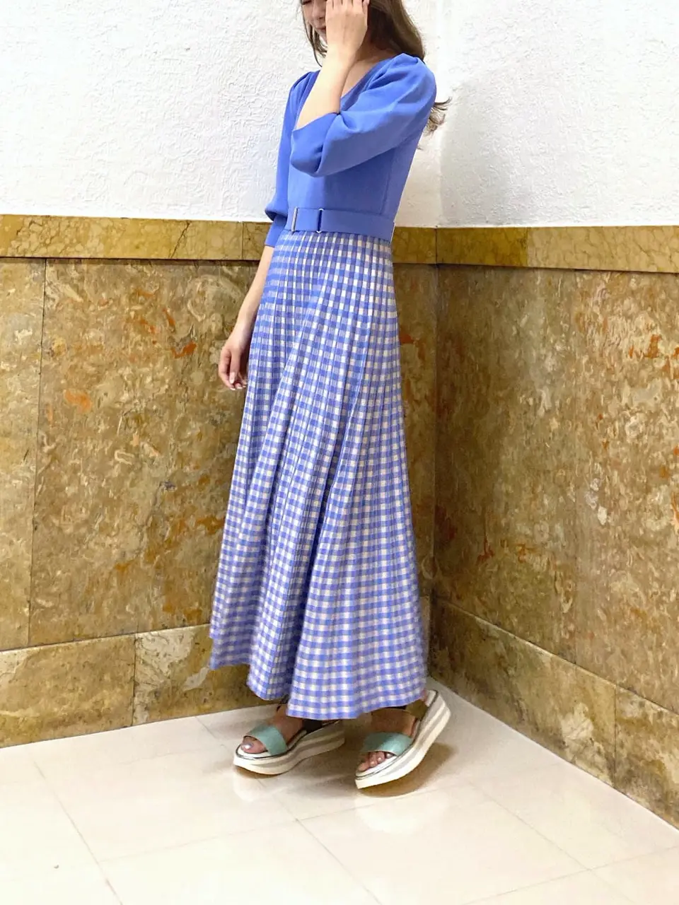 GRACE CONTINENTAL MORITA AI コーディネート画像