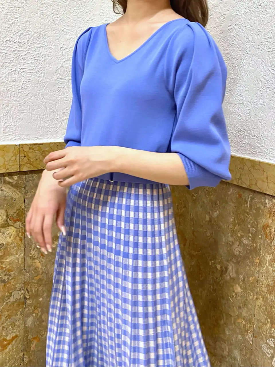 GRACE CONTINENTAL MORITA AI コーディネート画像