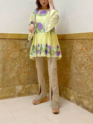 GRACE CONTINENTAL MORITA AI コーディネート画像