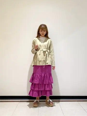 GRACE CONTINENTAL MORITA AI コーディネート画像