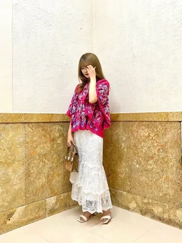 GRACE CONTINENTAL MORITA AI コーディネート画像